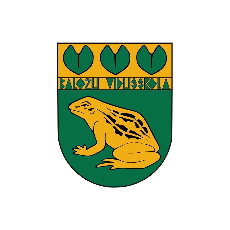 Baložu vidusskolas LOGO jeb EMBLĒMA