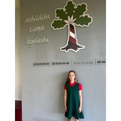 Sarafāns ar volānu