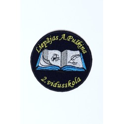 Liepājas A.Puškina 2.vidusskolas LOGO jeb EMBLĒMA