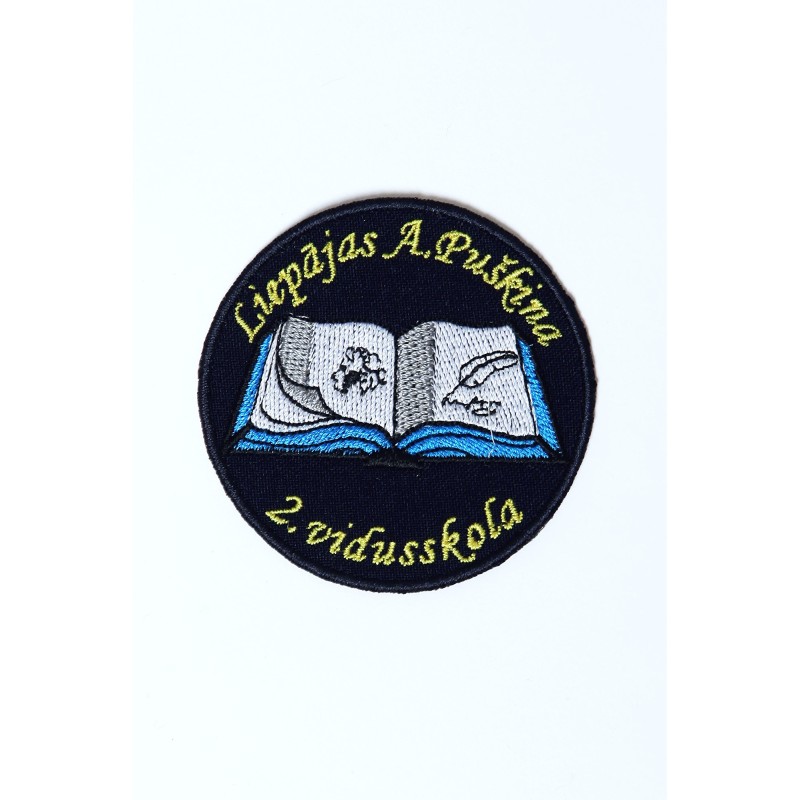 Liepājas A.Puškina 2.vidusskolas LOGO jeb EMBLĒMA
