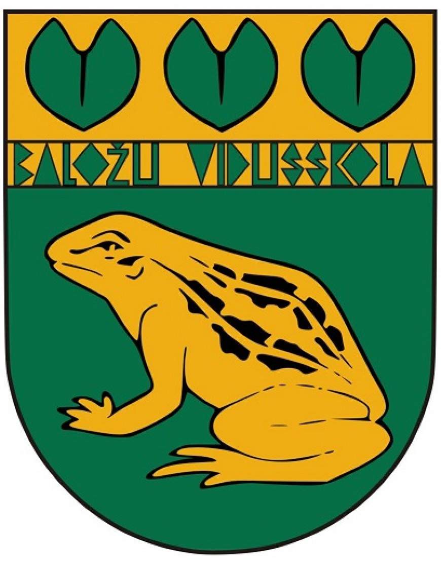 Baložu vidusskolas LOGO jeb EMBLĒMA